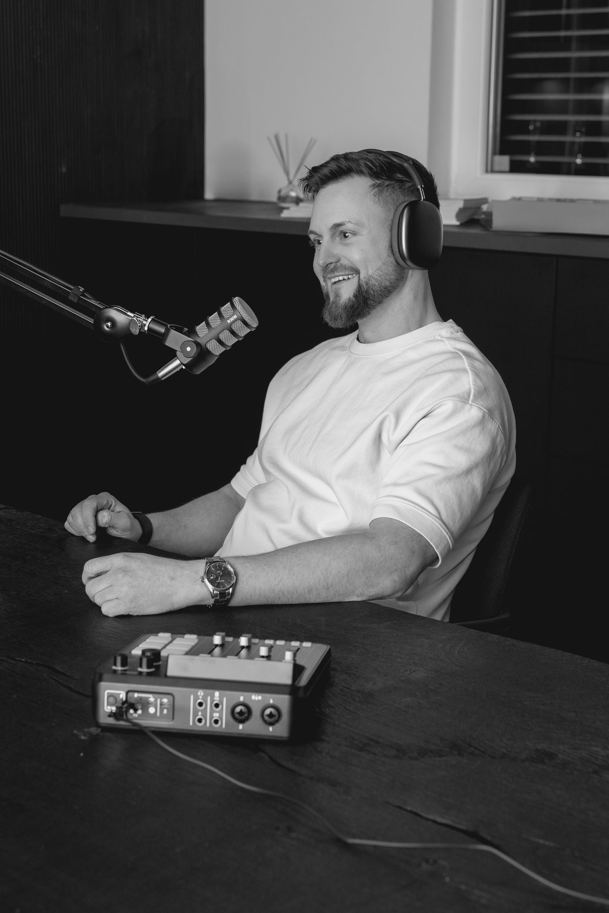 Lars Piezl im Chefgeflüster-Studio