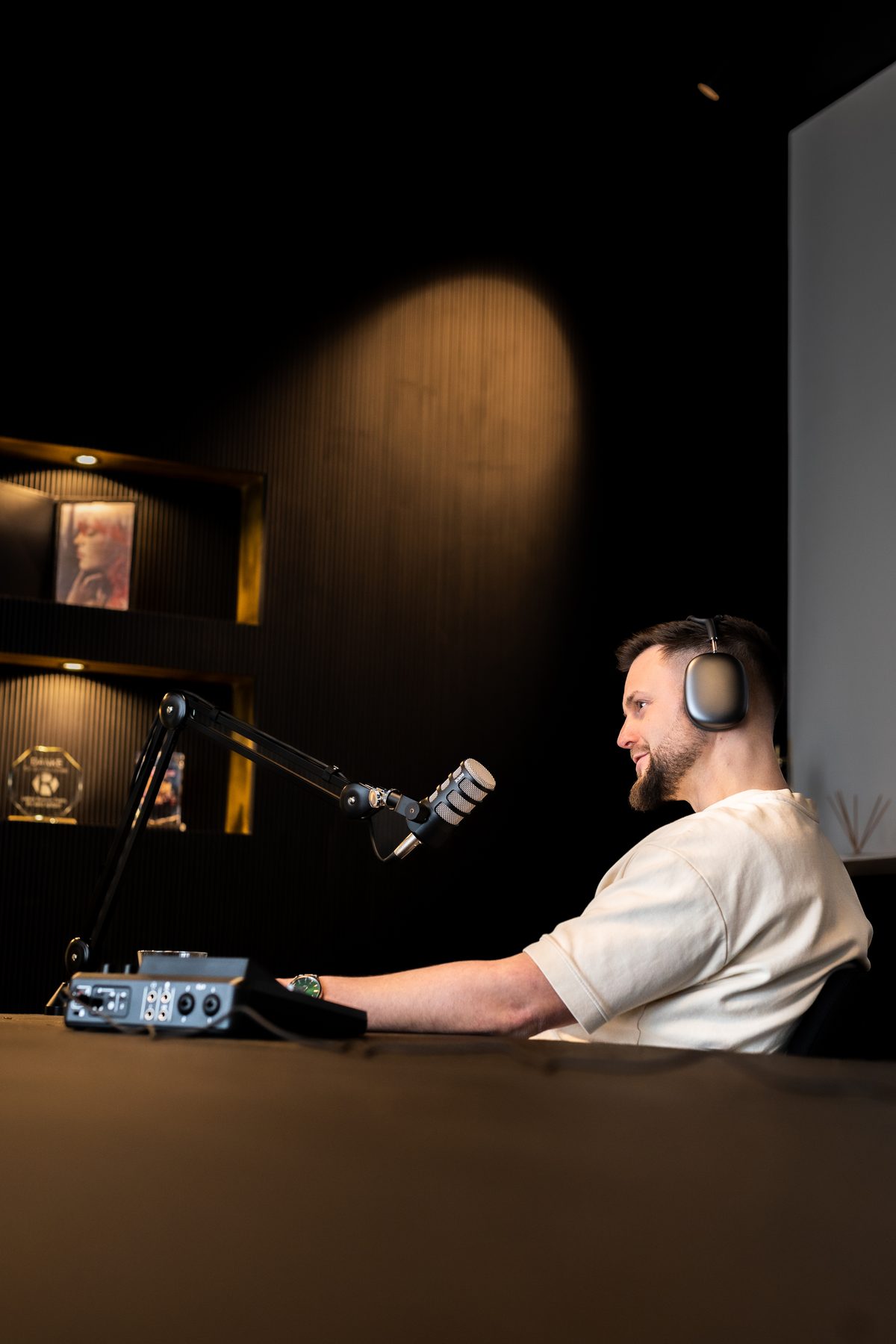 Studio-Atmosphäre