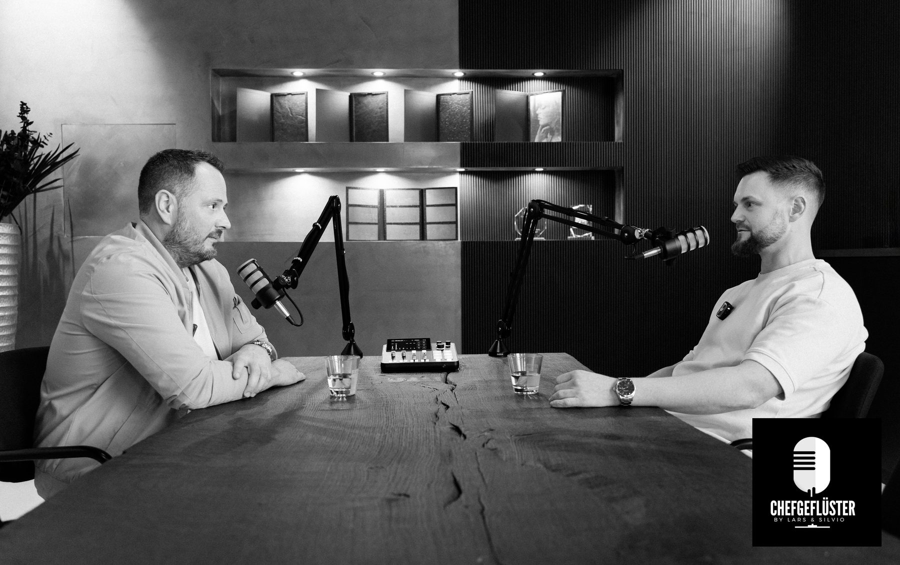 Lars Piezl & Silvio Kremzow im Chefgeflüster-Studio
